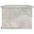 Dulap de perete cu sertare, gri beton, 88x26x18,5 cm GartenMobel Dekor