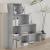 Bibliotecă/Separator, gri beton, 155x24x160 cm, lemn prelucrat GartenMobel Dekor