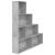 Bibliotecă/Separator, gri beton, 155x24x160 cm, lemn prelucrat GartenMobel Dekor