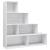 Bibliotecă/Separator, alb lucios, 155x24x160 cm, lemn prelucrat GartenMobel Dekor