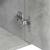 Dulap, gri beton, 88 x 30 x 70 cm, lemn prelucrat GartenMobel Dekor