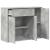 Dulap, gri beton, 88 x 30 x 70 cm, lemn prelucrat GartenMobel Dekor