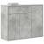 Dulap, gri beton, 88 x 30 x 70 cm, lemn prelucrat GartenMobel Dekor