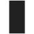 Dulap, negru, 88 x 30 x 65 cm, lemn prelucrat GartenMobel Dekor