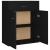 Dulap, negru, 60x30x75 cm, lemn prelucrat GartenMobel Dekor