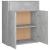 Dulap, gri beton, 60x30x75 cm, lemn prelucrat GartenMobel Dekor