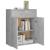 Dulap, gri beton, 60x30x75 cm, lemn prelucrat GartenMobel Dekor