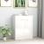 Dulap, alb extralucios, 60x30x75 cm, lemn prelucrat GartenMobel Dekor