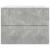 Noptieră, gri beton, 40x30x30 cm, lemn prelucrat GartenMobel Dekor