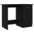 Birou, negru, 100x50x76 cm, lemn prelucrat GartenMobel Dekor