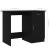 Birou, negru, 100x50x76 cm, lemn prelucrat GartenMobel Dekor