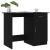 Birou, negru, 100x50x76 cm, lemn prelucrat GartenMobel Dekor