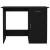 Birou, negru, 100x50x76 cm, lemn prelucrat GartenMobel Dekor