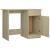 Birou, stejar sonoma, 100x50x76 cm, lemn prelucrat GartenMobel Dekor