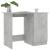 Birou, gri beton, 100x50x76 cm, lemn prelucrat GartenMobel Dekor