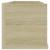 Raft de perete CD-uri stejar Sonoma 75x18x18 cm lemn prelucrat GartenMobel Dekor