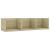 Raft de perete CD-uri stejar Sonoma 75x18x18 cm lemn prelucrat GartenMobel Dekor