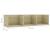 Raft de perete CD-uri stejar Sonoma 75x18x18 cm lemn prelucrat GartenMobel Dekor