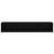 Raft de perete pentru CD-uri negru 100x18x18 cm lemn prelucrat GartenMobel Dekor
