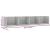 Raft de perete CD-uri, gri beton, 100x18x18 cm, lemn prelucrat GartenMobel Dekor