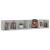 Raft de perete CD-uri, gri beton, 100x18x18 cm, lemn prelucrat GartenMobel Dekor