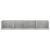 Raft de perete CD-uri, gri beton, 100x18x18 cm, lemn prelucrat GartenMobel Dekor