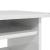 Birou, alb extralucios, 80x45x74 cm, lemn prelucrat GartenMobel Dekor