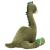 Jucărie dinozaur Brontosaurus, verde, pluș GartenMobel Dekor