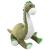 Jucărie dinozaur Brontosaurus, verde, pluș GartenMobel Dekor