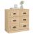 Servantă, stejar sonoma, 70x35,5x67,5 cm, lemn prelucrat GartenMobel Dekor