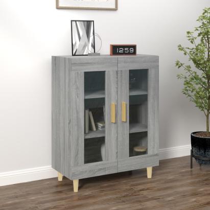 Dulap, gri sonoma, 69,5x34x90 cm, lemn compozit GartenMobel Dekor