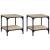 Mese laterale 2 buc. stejar sonoma 40x40x40 cm lemn prelucrat GartenMobel Dekor