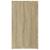 Servantă, stejar sonoma, 100x33x59,5 cm, lemn compozit GartenMobel Dekor