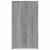 Servantă, gri sonoma, 100x33x59,5 cm, lemn compozit GartenMobel Dekor