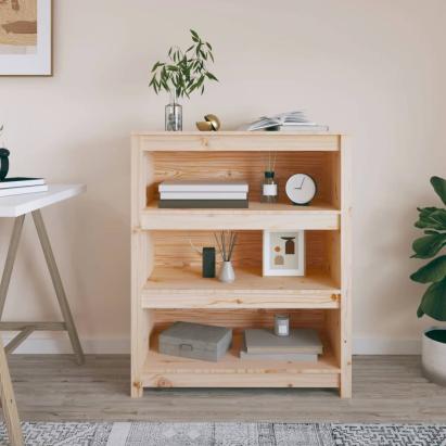 Bibliotecă, 80x35x97 cm, lemn masiv de pin GartenMobel Dekor