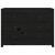 Dulap lateral, negru, 100x40x72 cm, lemn masiv de pin GartenMobel Dekor