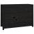 Dulap lateral, negru, 100x40x72 cm, lemn masiv de pin GartenMobel Dekor