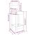 Scaune de bar, 2 buc., alb,40x41,5x112 cm, lemn masiv de pin GartenMobel Dekor