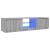 Comodă TV cu lumini LED, gri sonoma, 140x40x36 cm GartenMobel Dekor