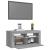 Comodă TV cu lumini LED, gri sonoma, 90x35x40 cm GartenMobel Dekor