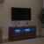 Comodă TV cu lumini LED, stejar maro, 90x35x40 cm GartenMobel Dekor