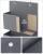 SONGMICS Organizator suspendat cu 4 compartimente, raft textil pentru usa sau perete, 33.5x12x100 cm, gri Household NewTrend