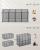 SONGMICS Tarc modular pentru animale mici, ABS, configurabil, 125x63x42 cm, gri Household NewTrend