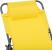 Sezlong 5Five Beach Chair, cadru metalic, pliere compacta, 173x56x27 cm, galben Household NewTrend