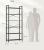 VASAGLE Biblioteca 6 rafturi, cadru metalic si polite PAL, stil industrial, 80x30x186 cm, negru Household NewTrend