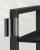 VASAGLE Biblioteca 6 niveluri, cu cadru metalic si rafturi PAL, 66x30x186 cm, negru Household NewTrend