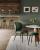 VASAGLE set 2 scaune de bar rotative 360°, cu spatar, inaltime 101 cm, piele sintetica, cadru otel, stil modern, verde Household NewTrend