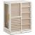 SONGMICS Cutie bijuterii rotativa 360°, cu 5 sertare si ferestre, MDF si catifea, 22x16x29 cm, alb Household NewTrend