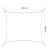 Prelata umbrire 4x4 m pentru terasa sau balcon, impermeabila, protectie UV, gri Household NewTrend