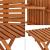 Set mobilier balcon sau terasa din lemn de fag, pliabil, masa 52x51x65 cm si 2 scaune, maro Household NewTrend